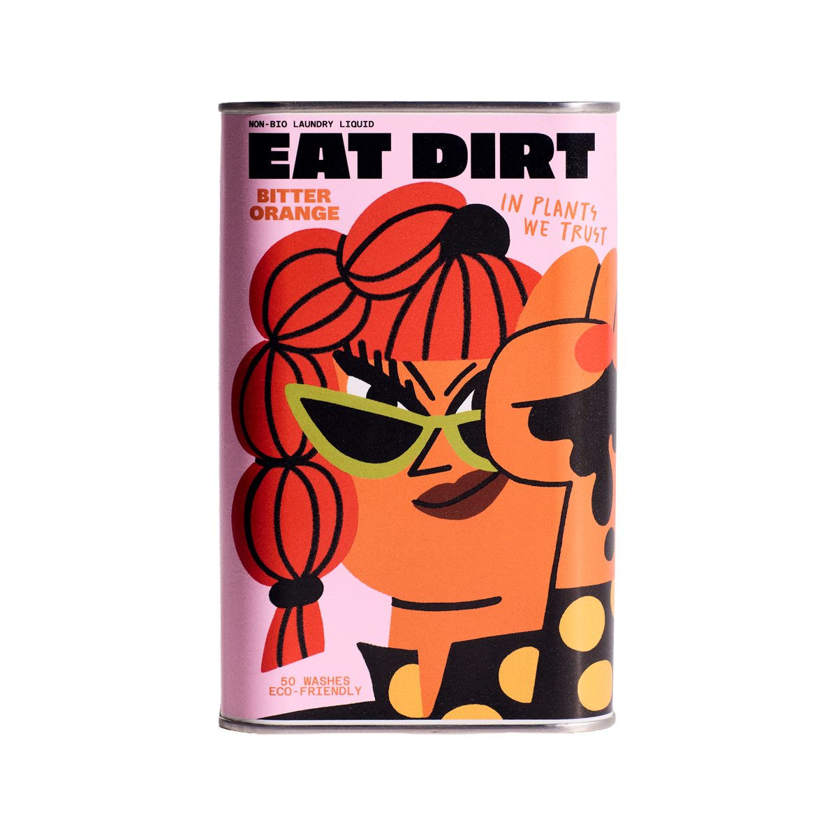 EAT DIRT Bitter Orange laundry liquid - 1L tin