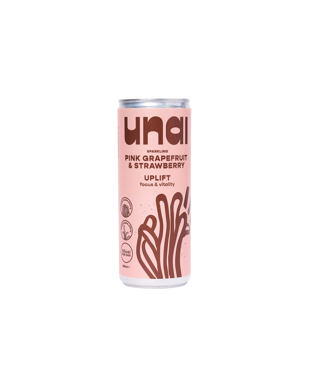 UPLIFT: Grapefruit-Strawberry Adaptogenic Soda
