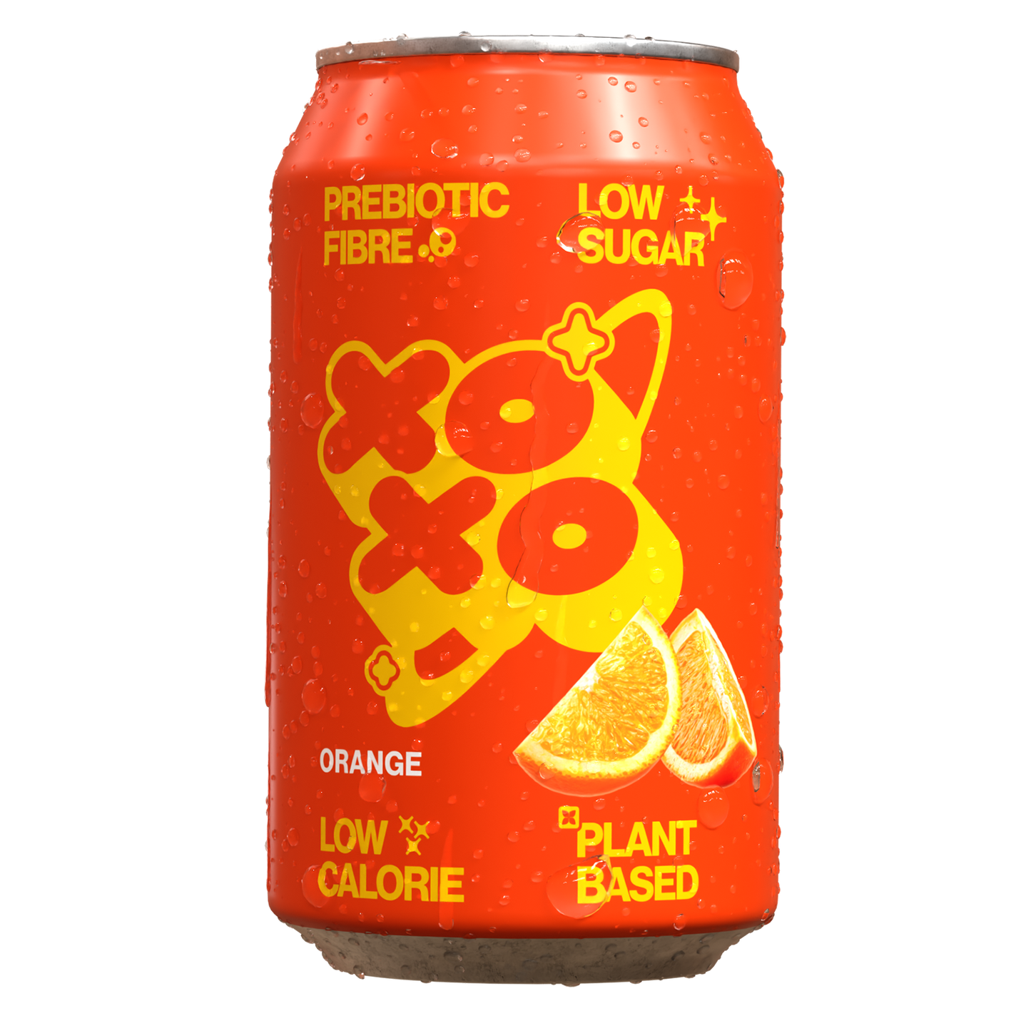 XOXO Soda Sparkling Orange Prebiotic Soda 330ml Can