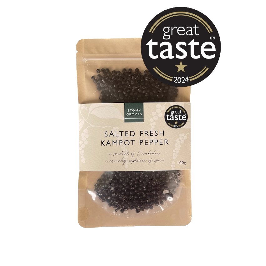 Salted Fresh Kampot Pepper