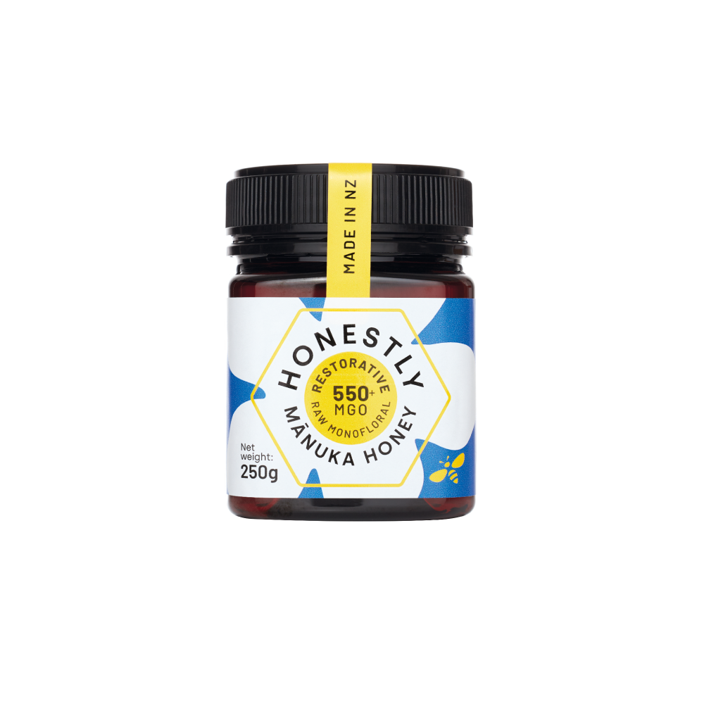 Honestly 550+ MGO Mānuka Honey (Restorative) - 250g