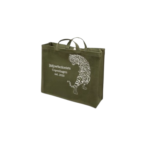 Olive Green Tote Bag