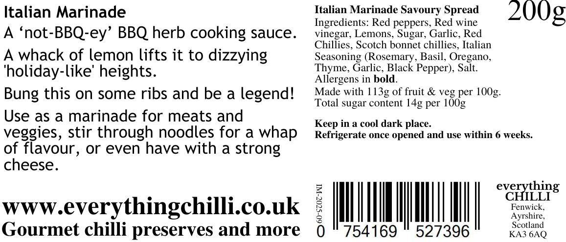 Italian Marinade