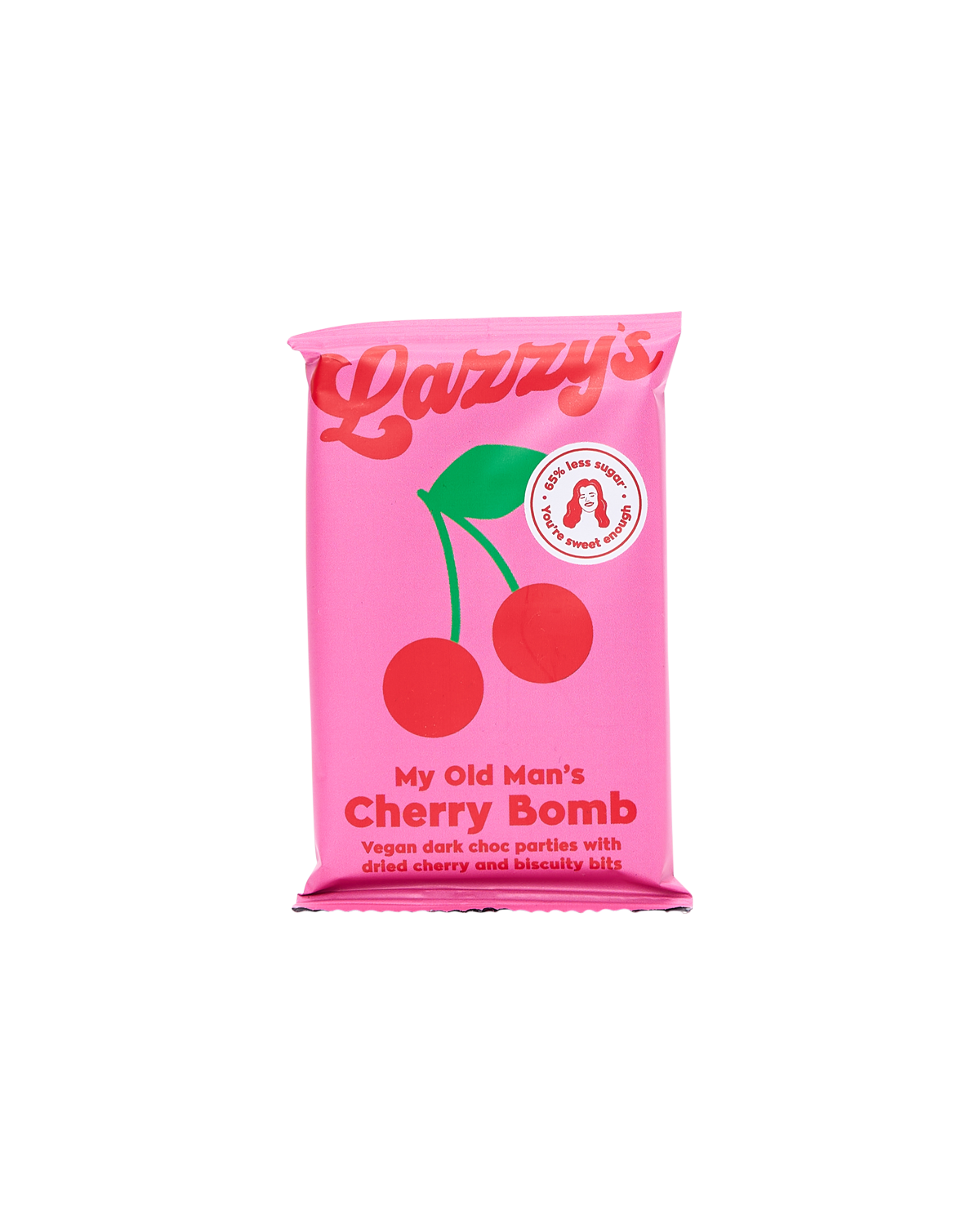 My Old Man's Cherry Bomb: Cherry & Biscuit Dark Chocolate