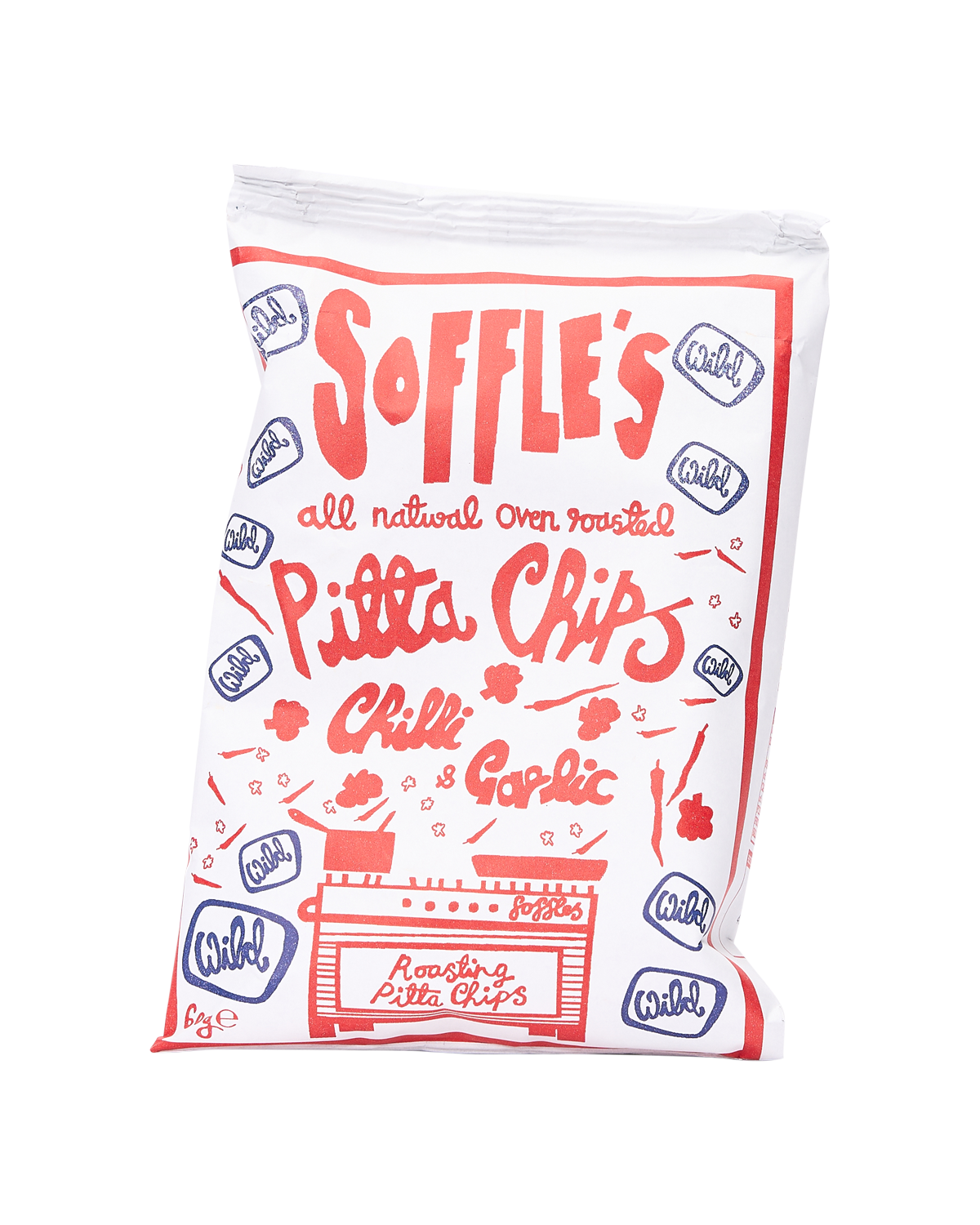 Chilli & Garlic Pitta Chips (60g)