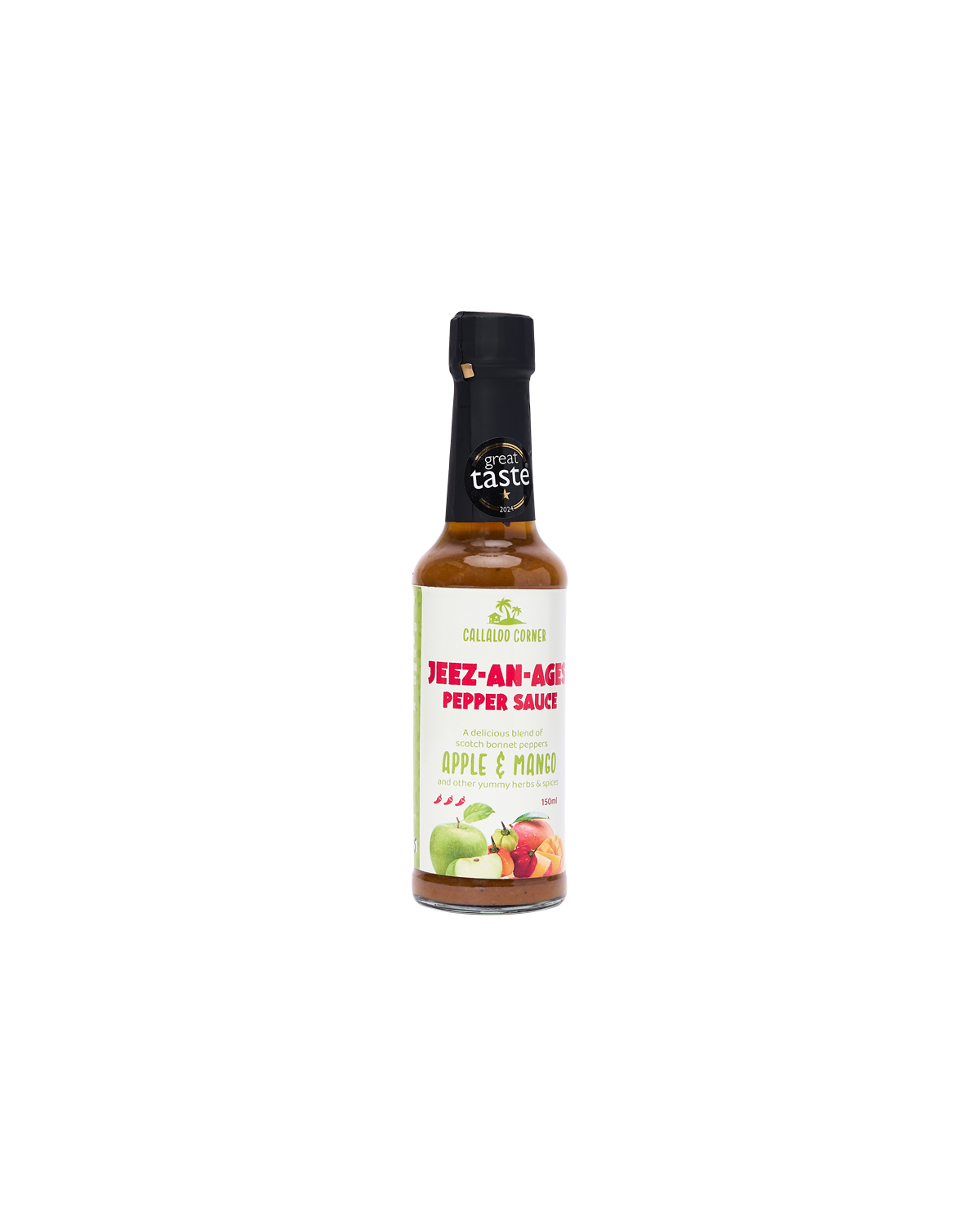 Jeez-an-ages: Apple + Mango Pepper Sauce