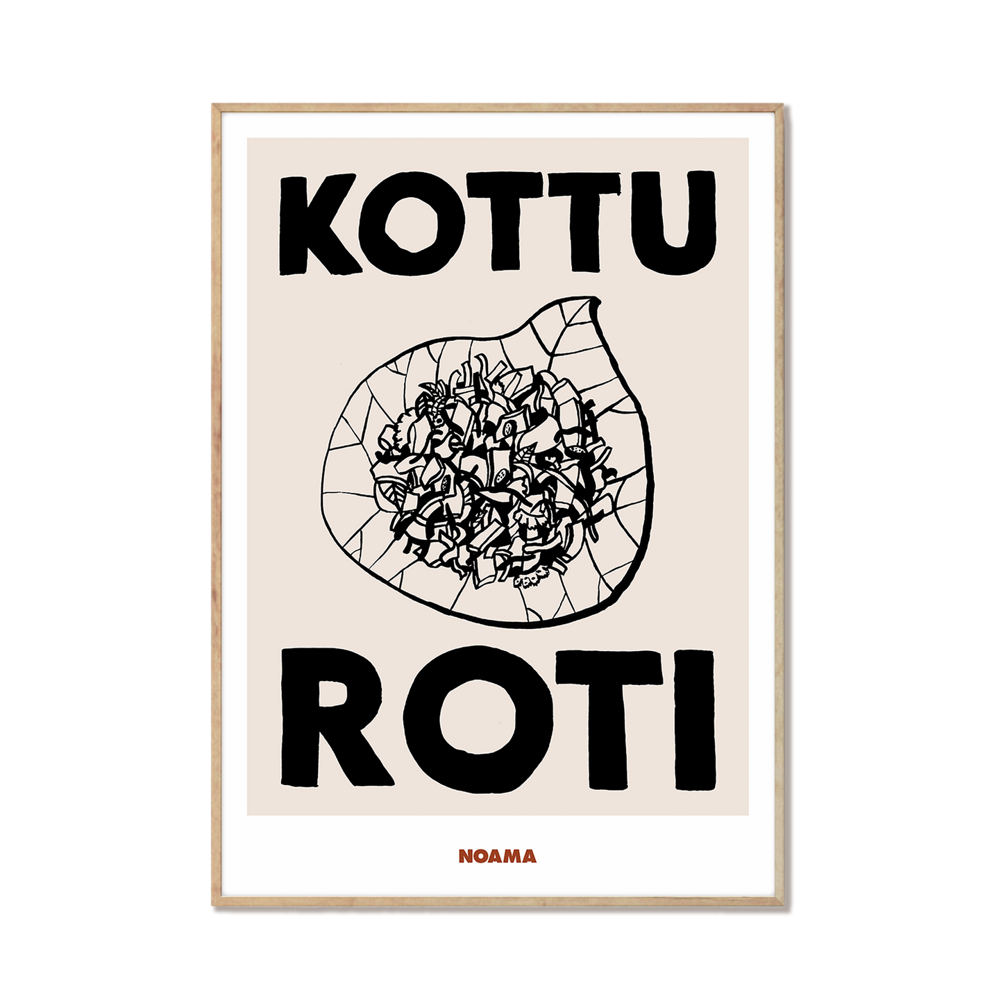 Kottu Roti Art Print