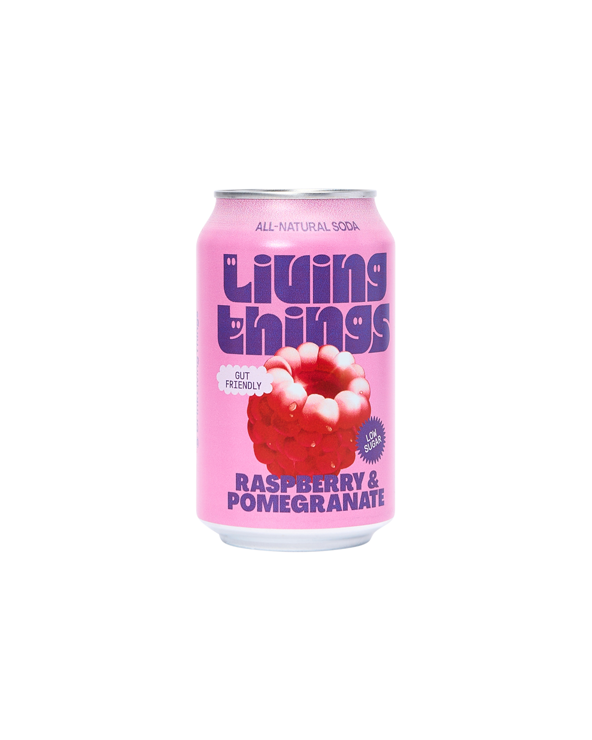Raspberry & Pomegranate Prebiotic Soda