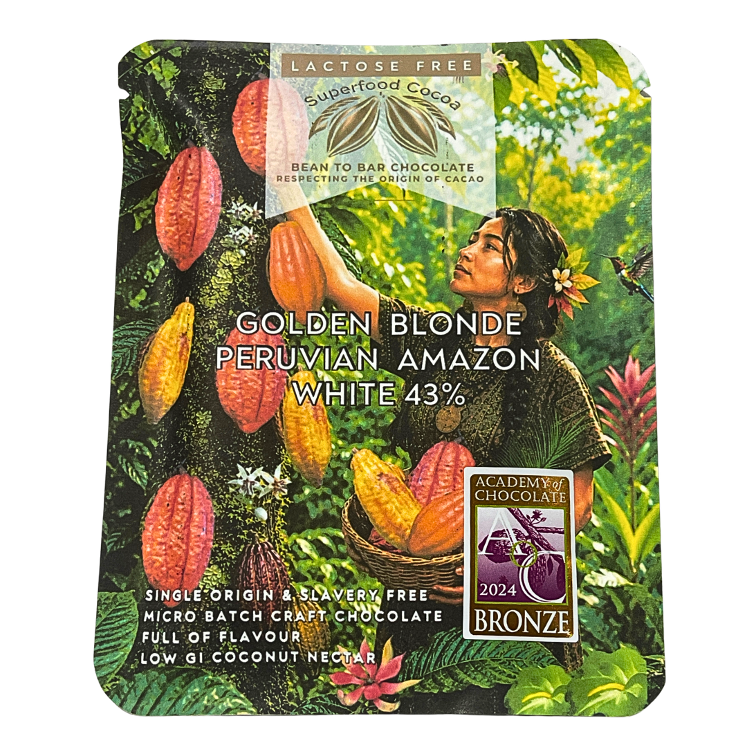 Golden Blonde Peruvian Amazon White Chocolate