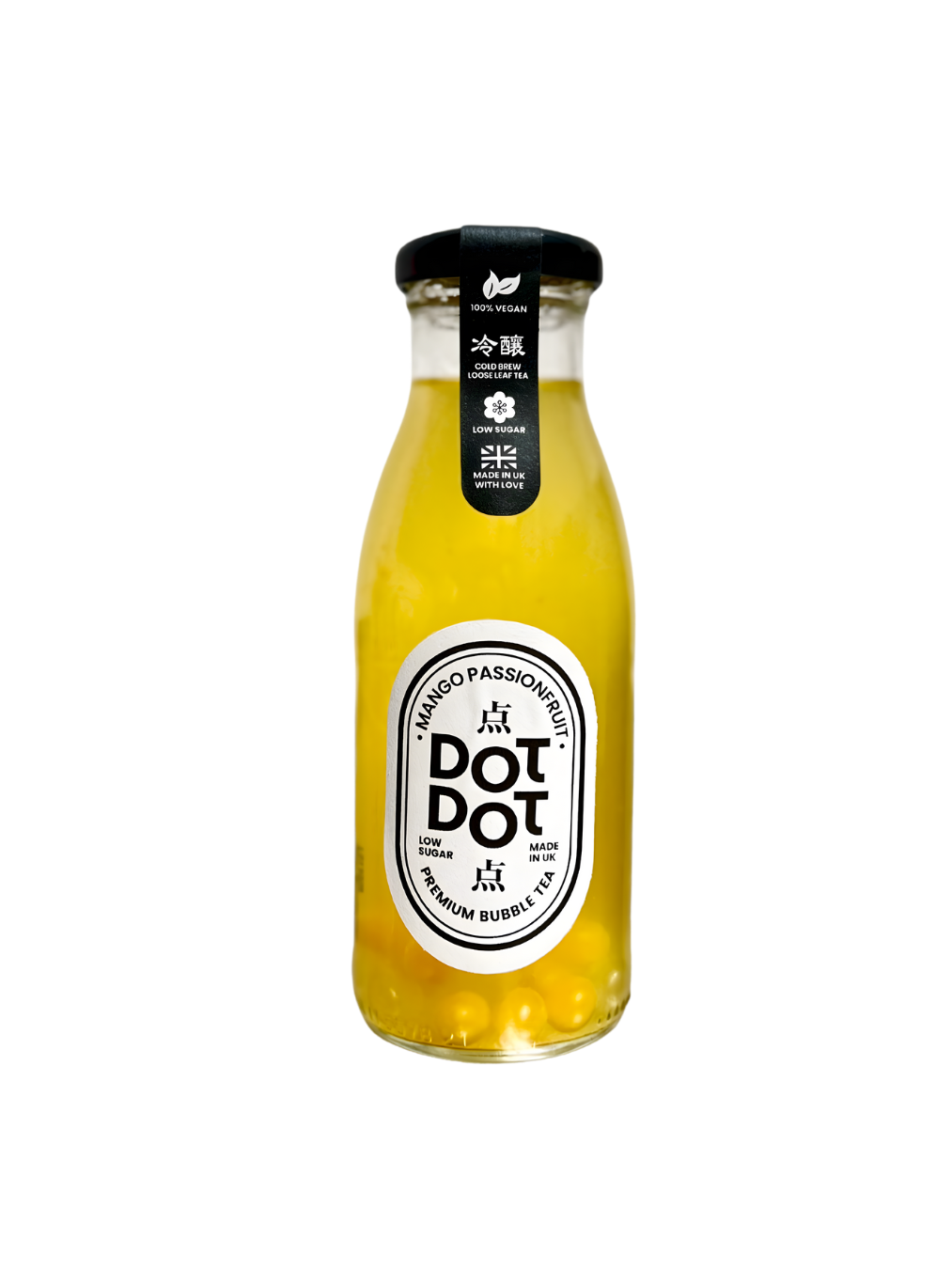 Mango Passionfruit Bubble Tea