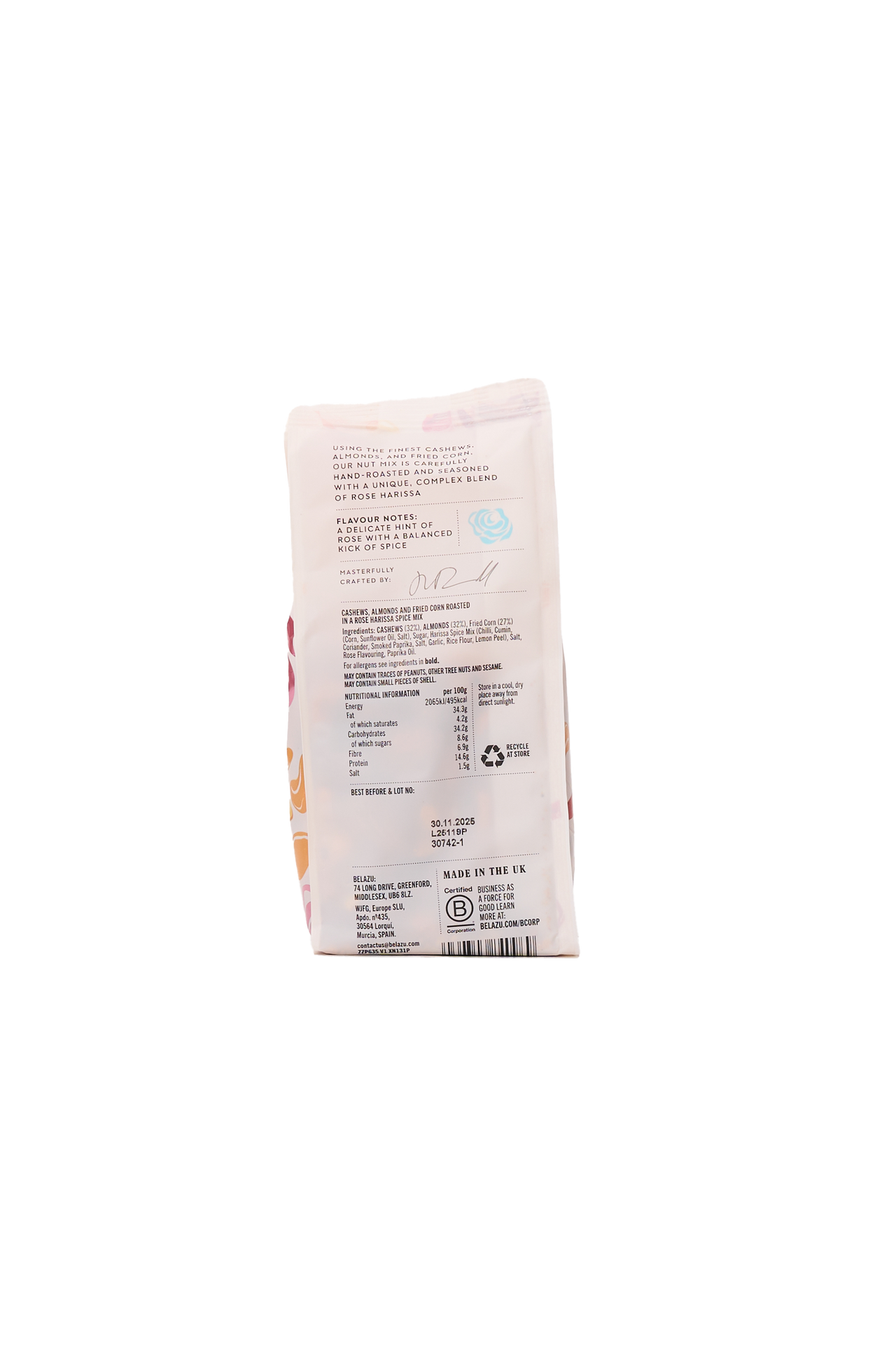 Rose Harissa Nut Mix