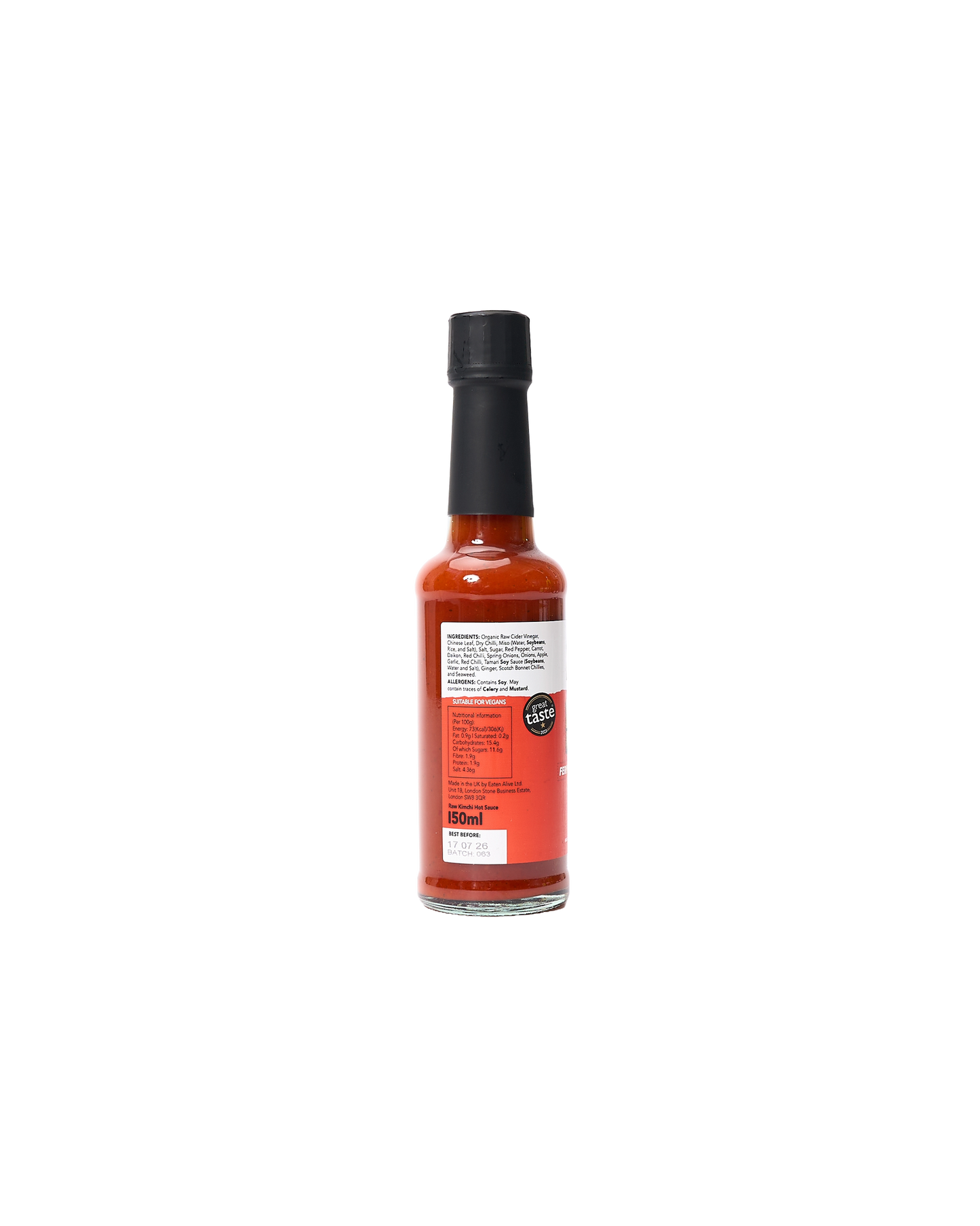 Raw Kimchi Fermented Hot Sauce