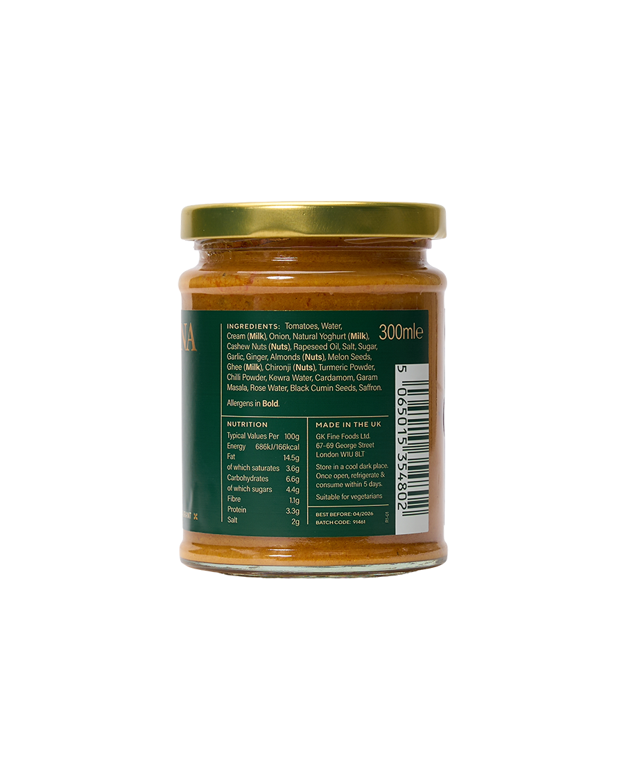 Korma Sauce