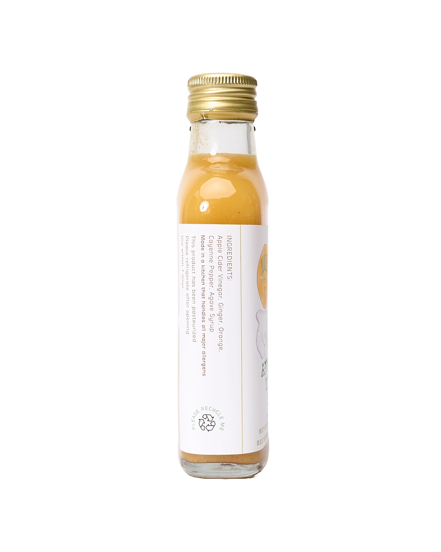 ACV Shot - ACV, Ginger & Cayenne Juice Shots