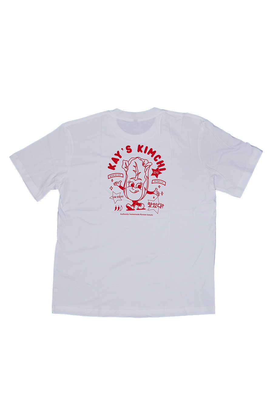 Red & White Kimchi Tee (M)