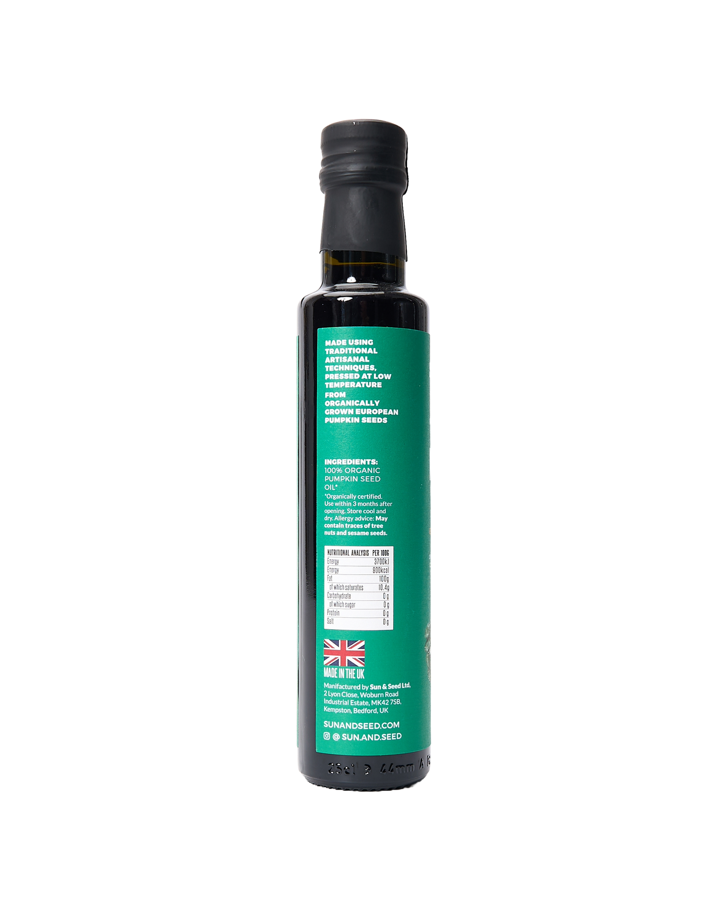 Cold Pressed Pumpkin Seed Oil