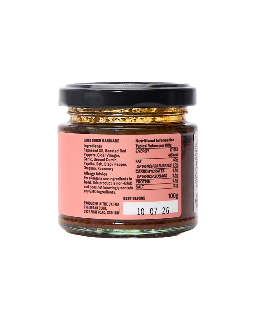 Lamb Shish Marinade