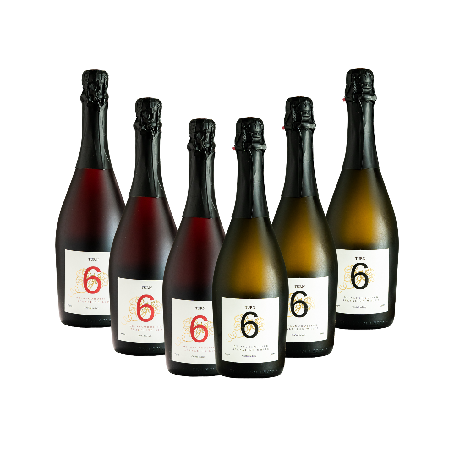 Alcohol-Free Sparkling White & Red - Case of Six