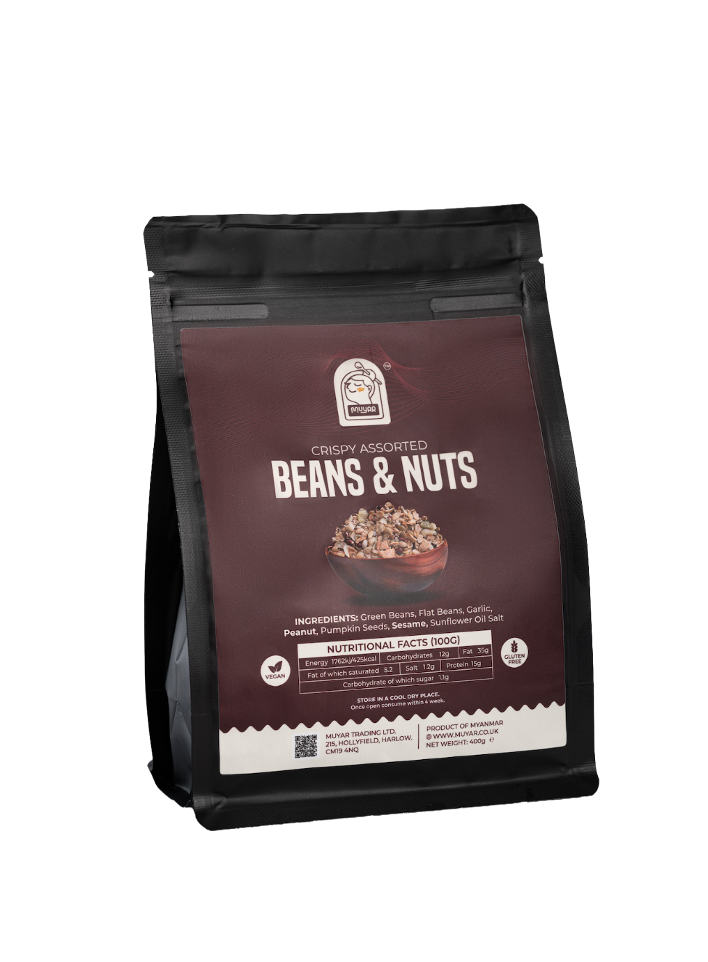 Crispy Assorted Beans & Nuts