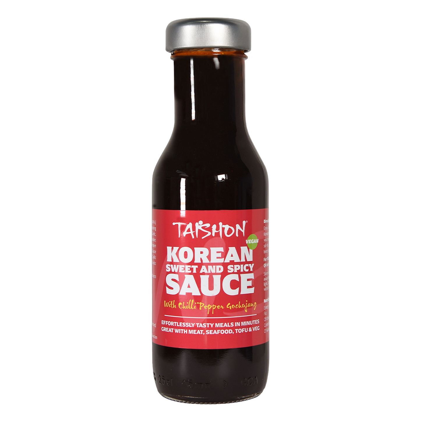 TAISHONS KOREAN SWEET AND SPICY SAUCE WITH CHILLI PEPPER GOCHUJANG LARGE BOTTLE