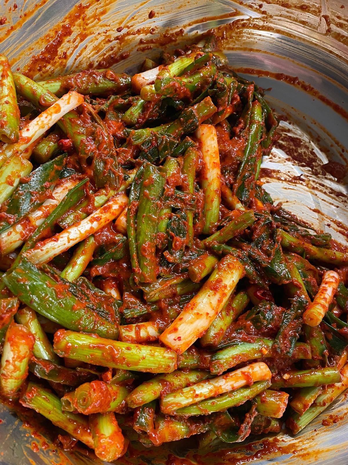 003 Spring Onion Kimchi