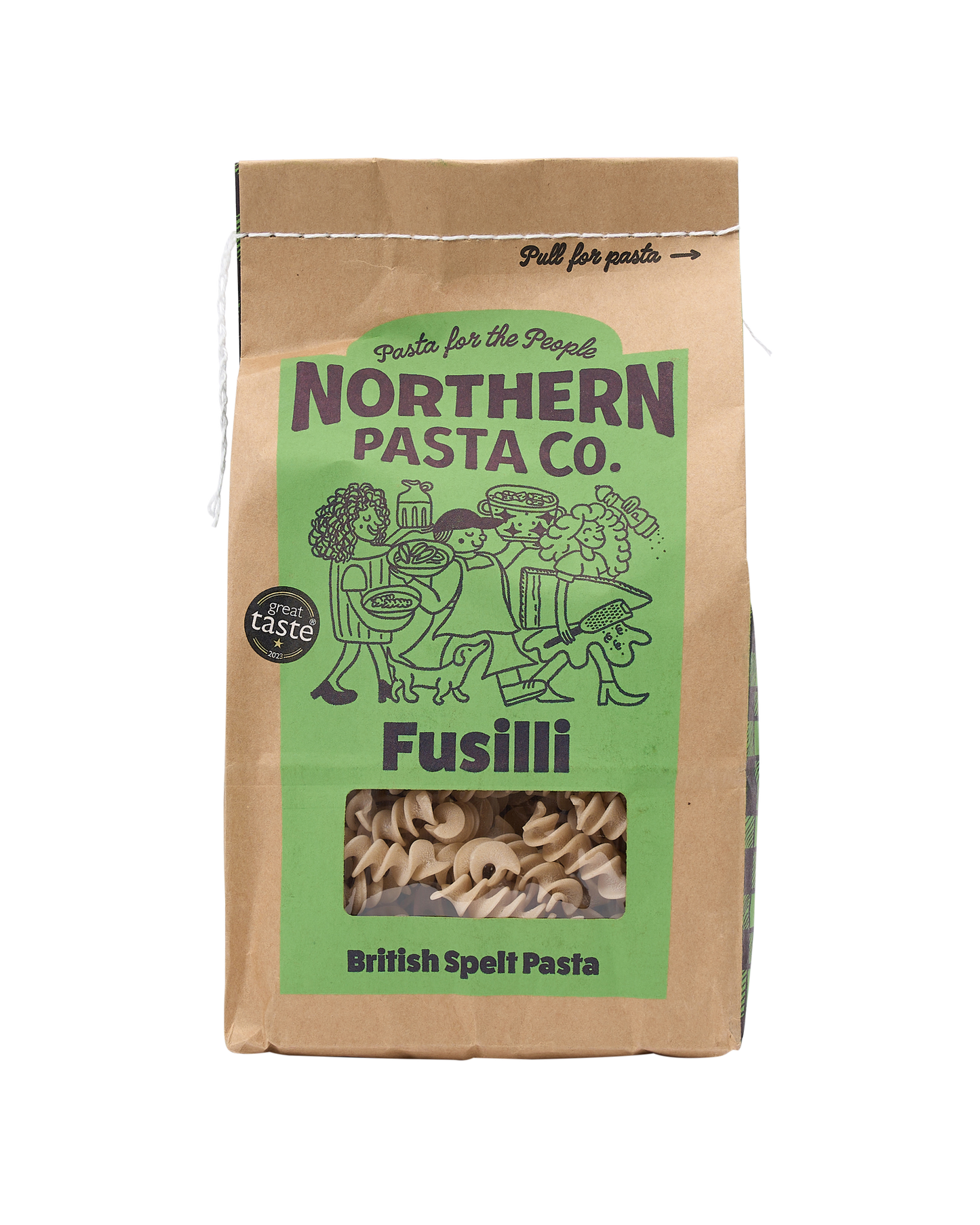 Spelt Fusilli Pasta