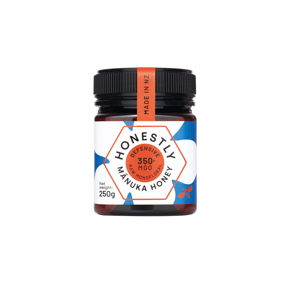 Honestly 350+ MGO Mānuka Honey (Defensive) - 250g