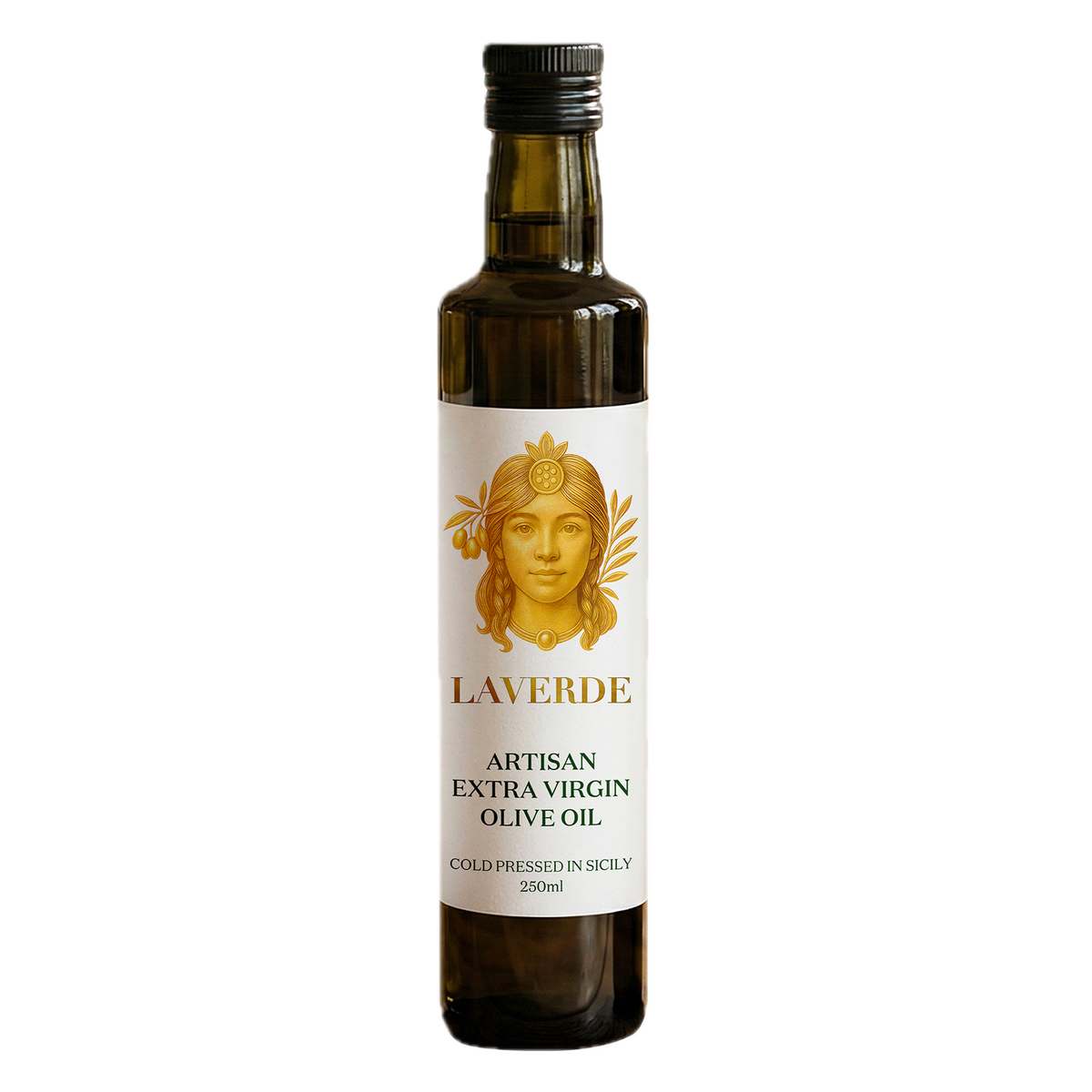 Extra Virgin Olive Oil 250ml – Sicilian Cold-Pressed Artisan EVOO