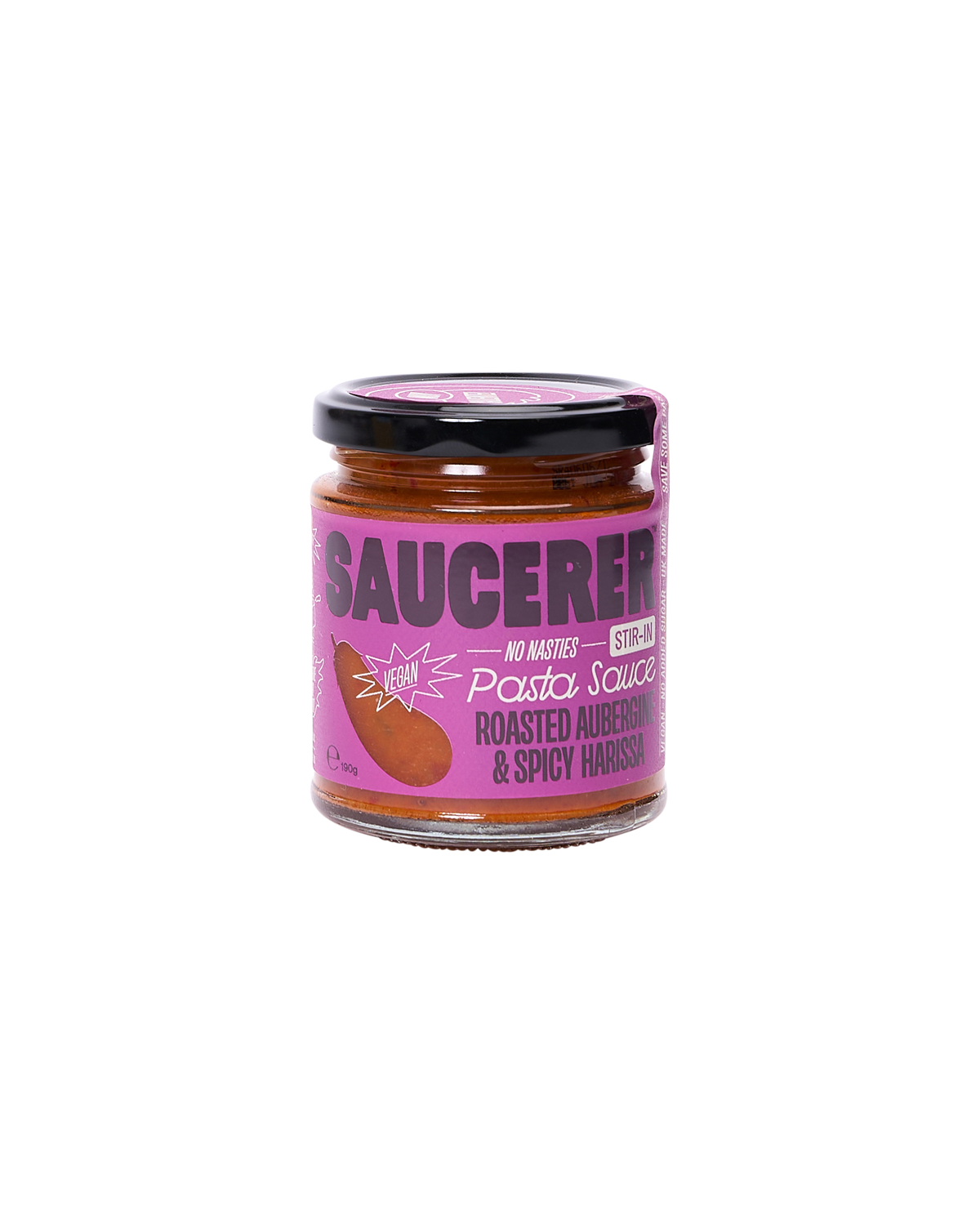 Spicy Harissa & Roasted Aubergine Pasta Sauce