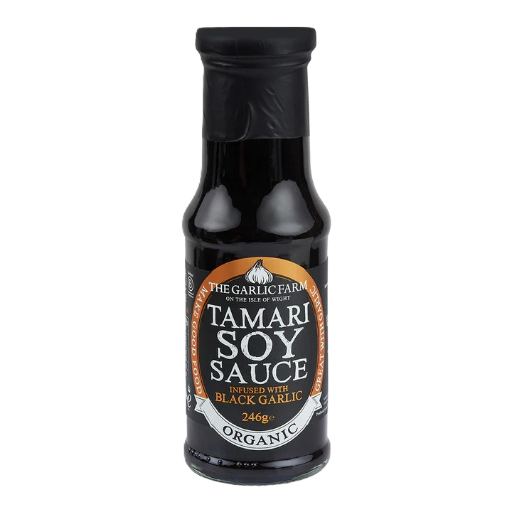 Organic Tamari Soy Sauce with Black Garlic