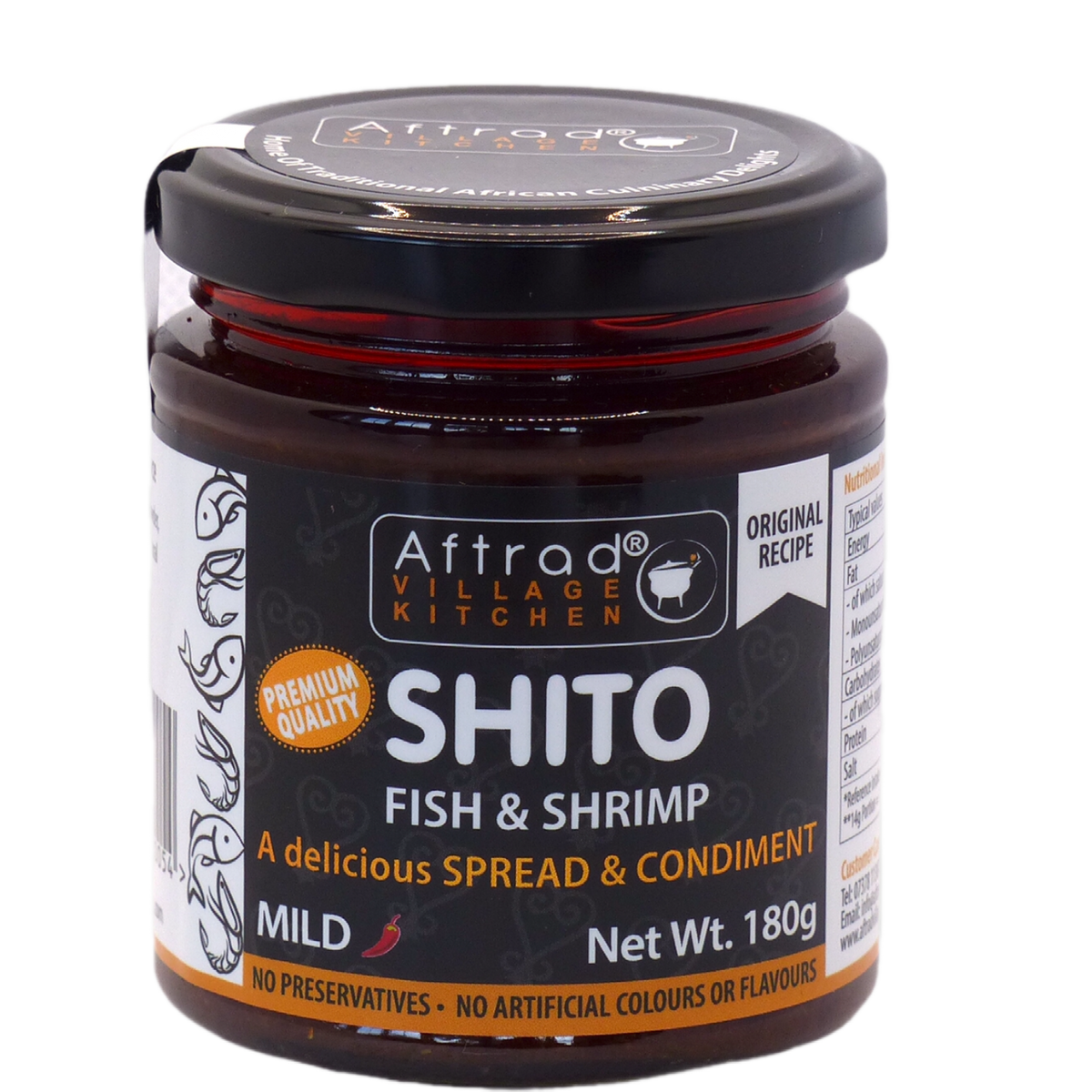 The Ghanaian Chilli Sauce with Smoked Fish & Smoked Shrimps