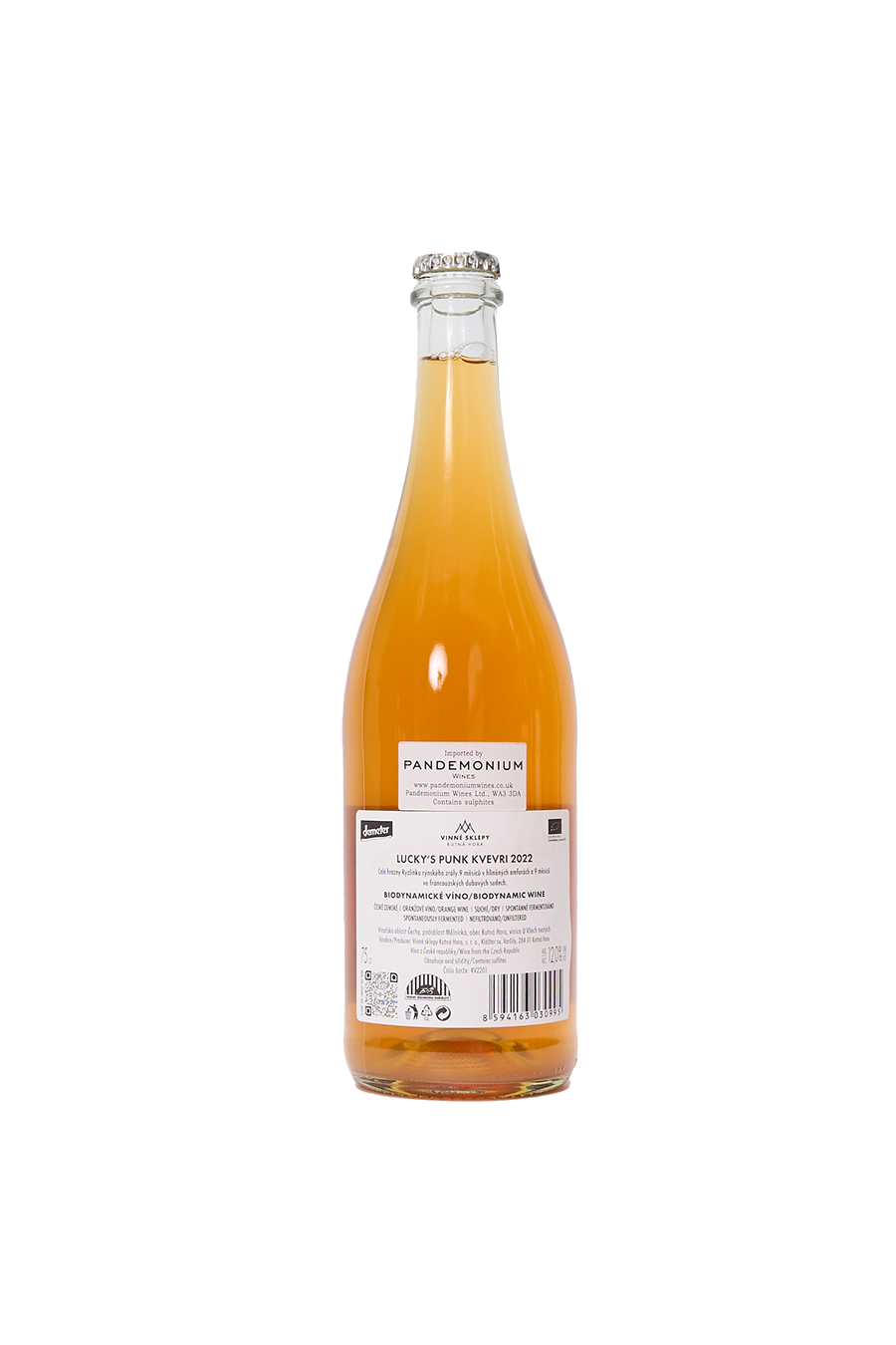 Vinné Sklepy Kutná Hora - Lucky's Punk: Czech Orange Wine