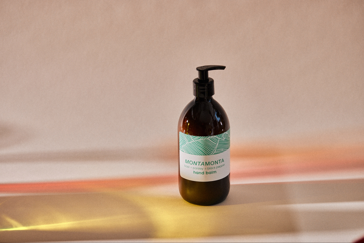basil + parsley seed + black pepper balm