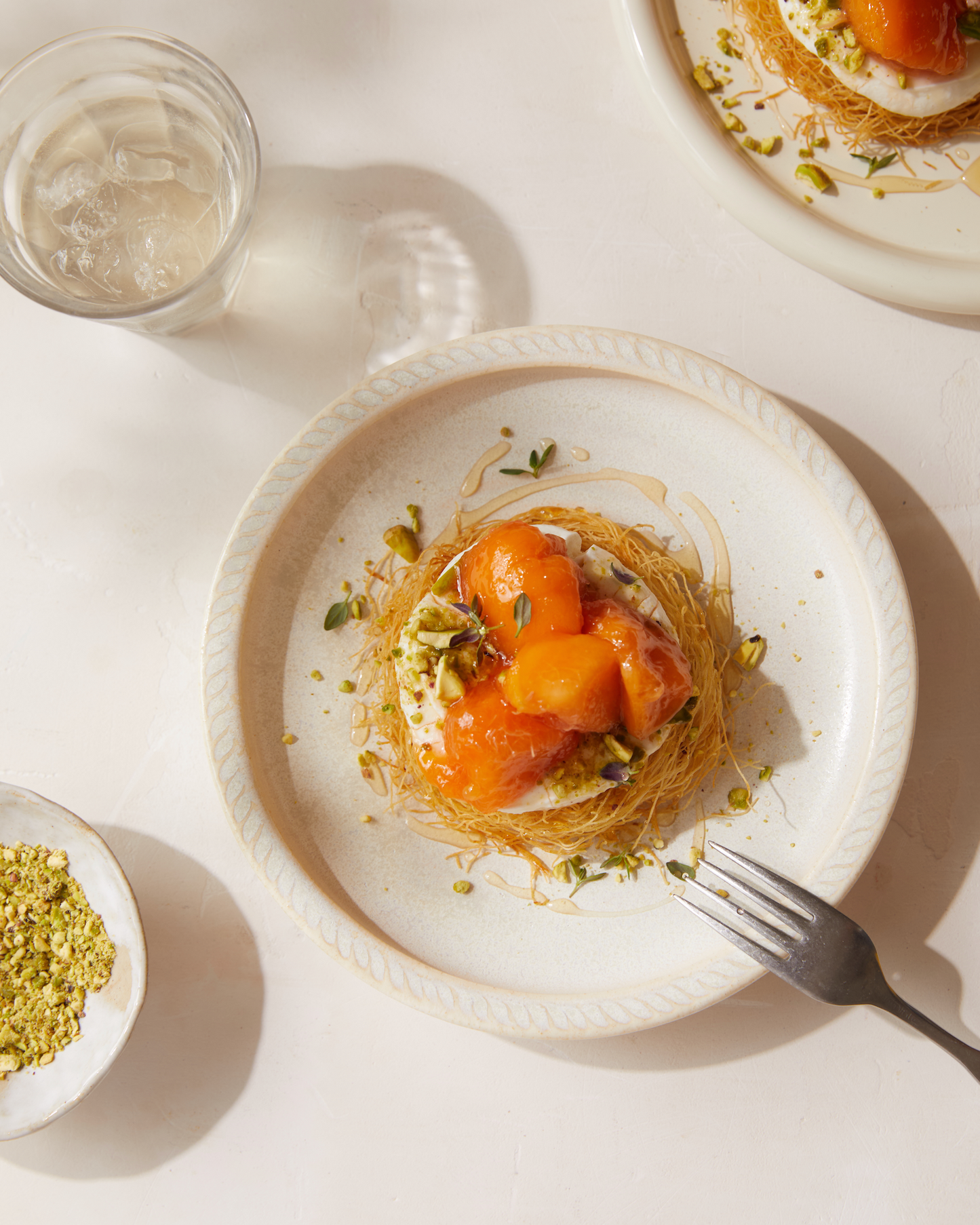 Peach Compote | orange blossom | wildflower honey