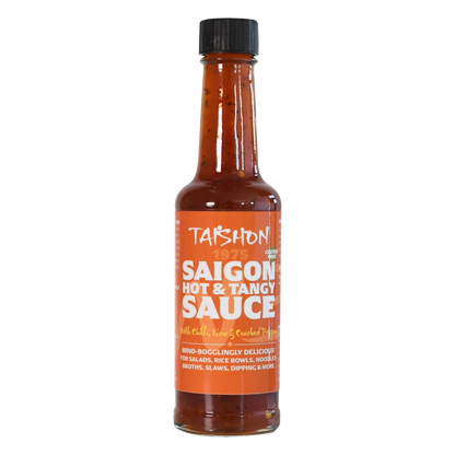 TAISHONS 1975 SAIGON HOT AND TANGY SAUCE WITH CHILLI LIME AND CRACKED PEPPER