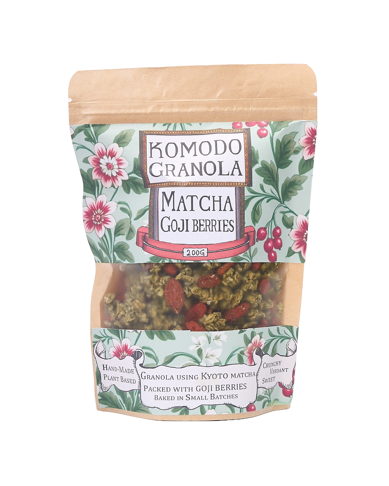 Matcha & Goji Berry Granola