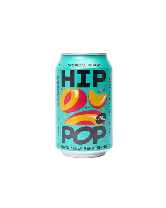 Tropical Peach Living Soda
