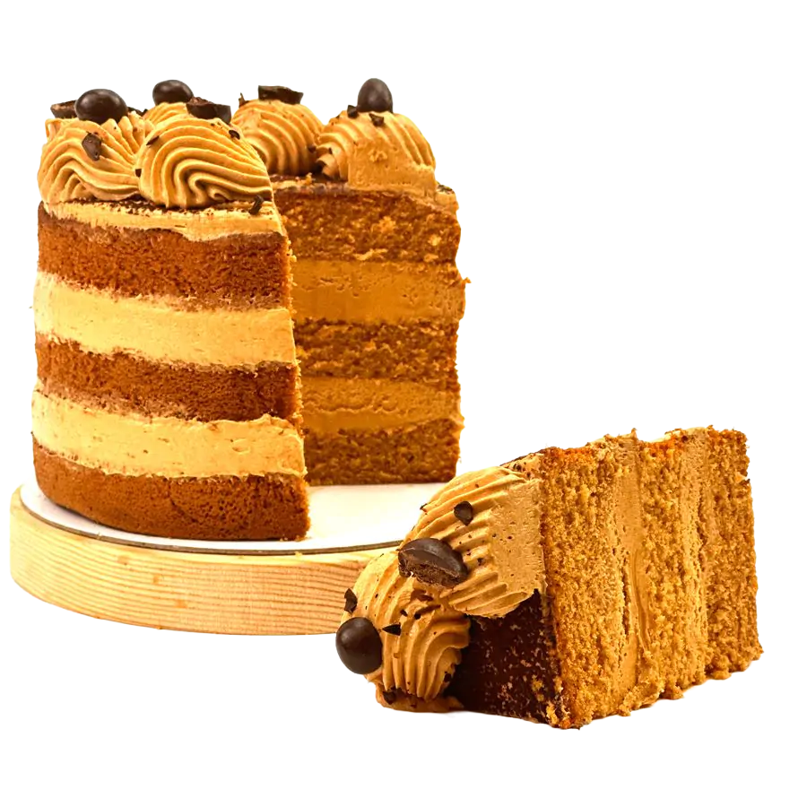 Coffee Bento Cake - 5 inch