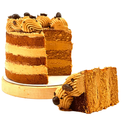 Coffee Bento Cake - 5 inch