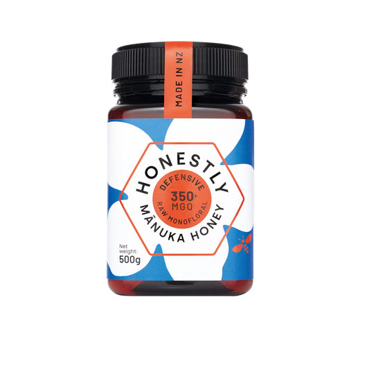 Honestly 350+ MGO Mānuka Honey (Defensive) - 500g