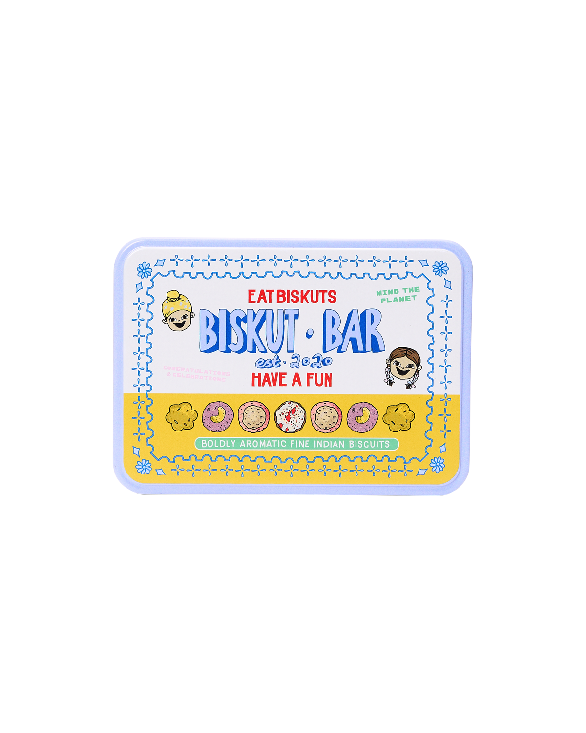 Biskut Bar Indian Afternoon Tea Biscuits (Tin Set)