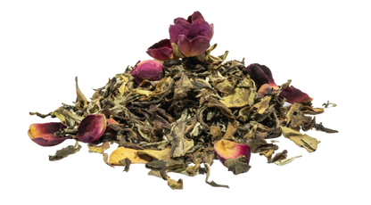 White Tea with Rose Buds