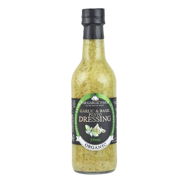 Organic Garlic & Basil Pesto Dressing