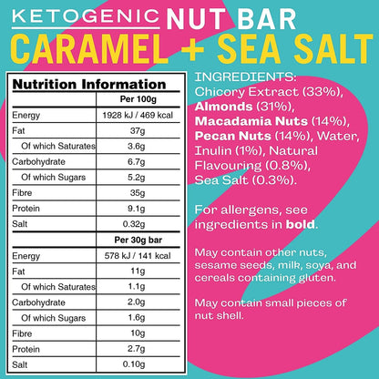 Caramel + Sea Salt Keto Bar