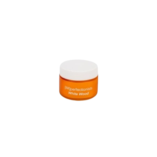 White Wood Candle Melts Into Hand Cream