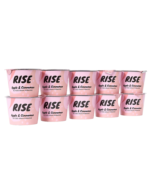 Apple & Cinnamon Porridge Pots (10 Pots)