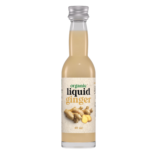 Organic Liquid Herb Ginger, 12 x 40ml