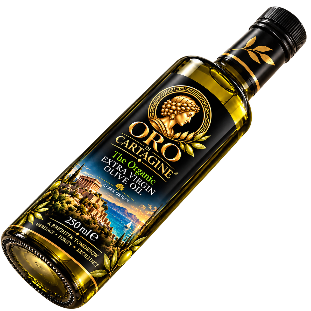Oro Di Cartagine – The Organic Extra Virgin Olive Oil – 250 ml