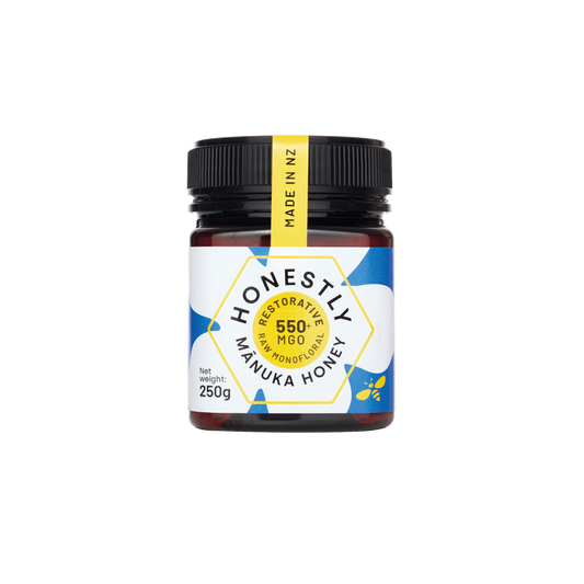 Honestly 550+ MGO Mānuka Honey (Restorative) - 250g