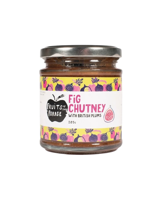 Fig Chutney Made With British Plums